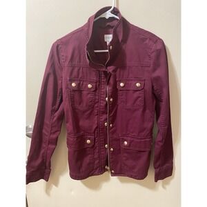 J.Crew Women's Burgundy Jacket